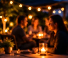 An evening with friends
